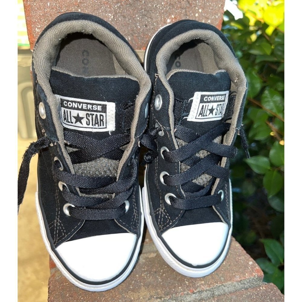 Youth Converse Allstars Black & White — 2
